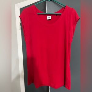 The brand is Cabi, the size is small, is the color is red.